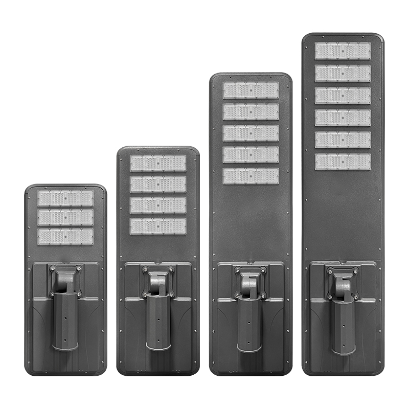 Outdoor integrated solar street light for municipal road lighting