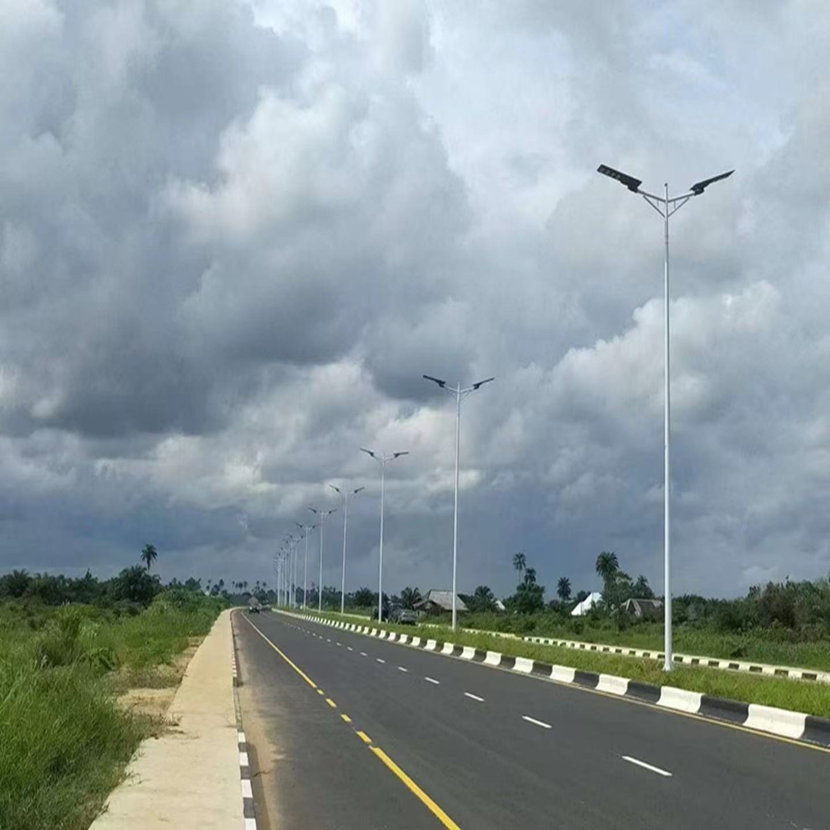 integrated solar street lights 400W