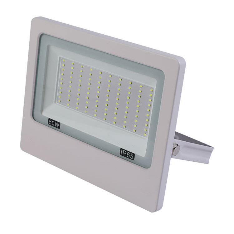 Outdoor floodlights with an IP67 waterproof rating.