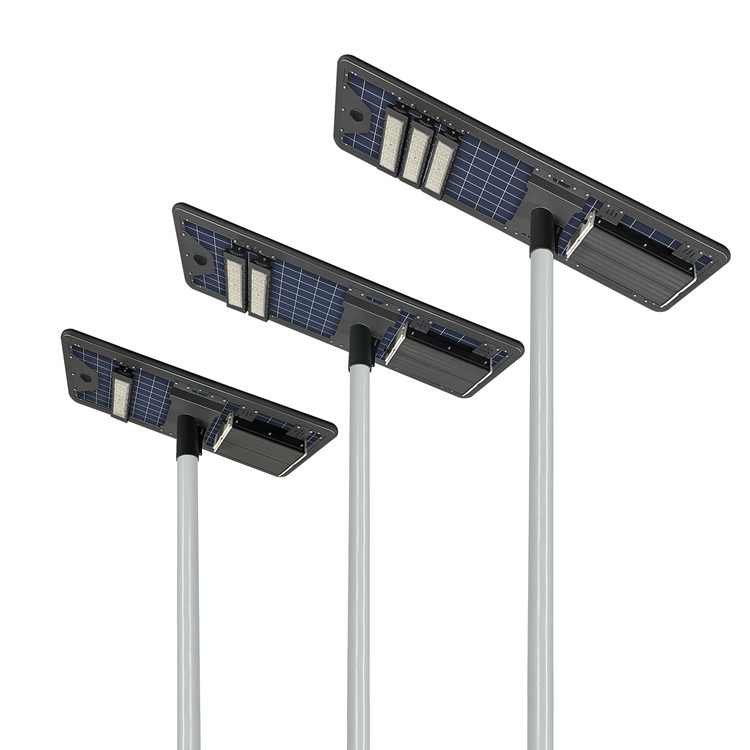 Aluminum alloy integrated solar street lights