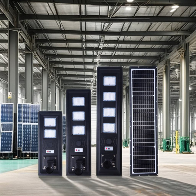 beautiful integrated solar street light